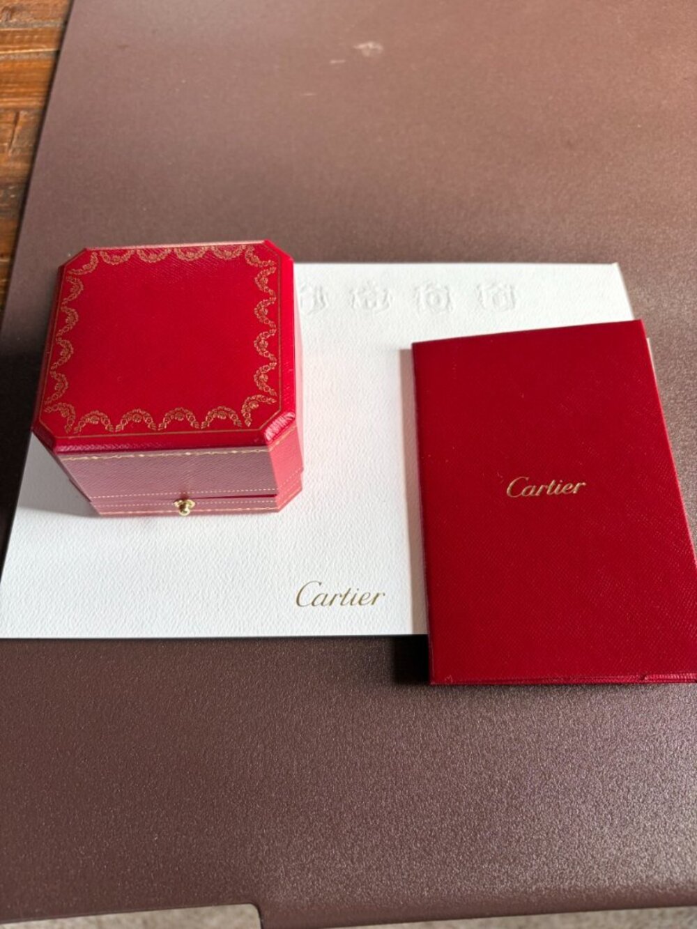 Cartier Love Ring - Mini Model with Pave in Rose Gold (Size 53 MM) - Picture 8 of 8